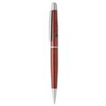 Terrific Timber-4 Twist Action Wooden Pencil w/ Satin Chrome Trim